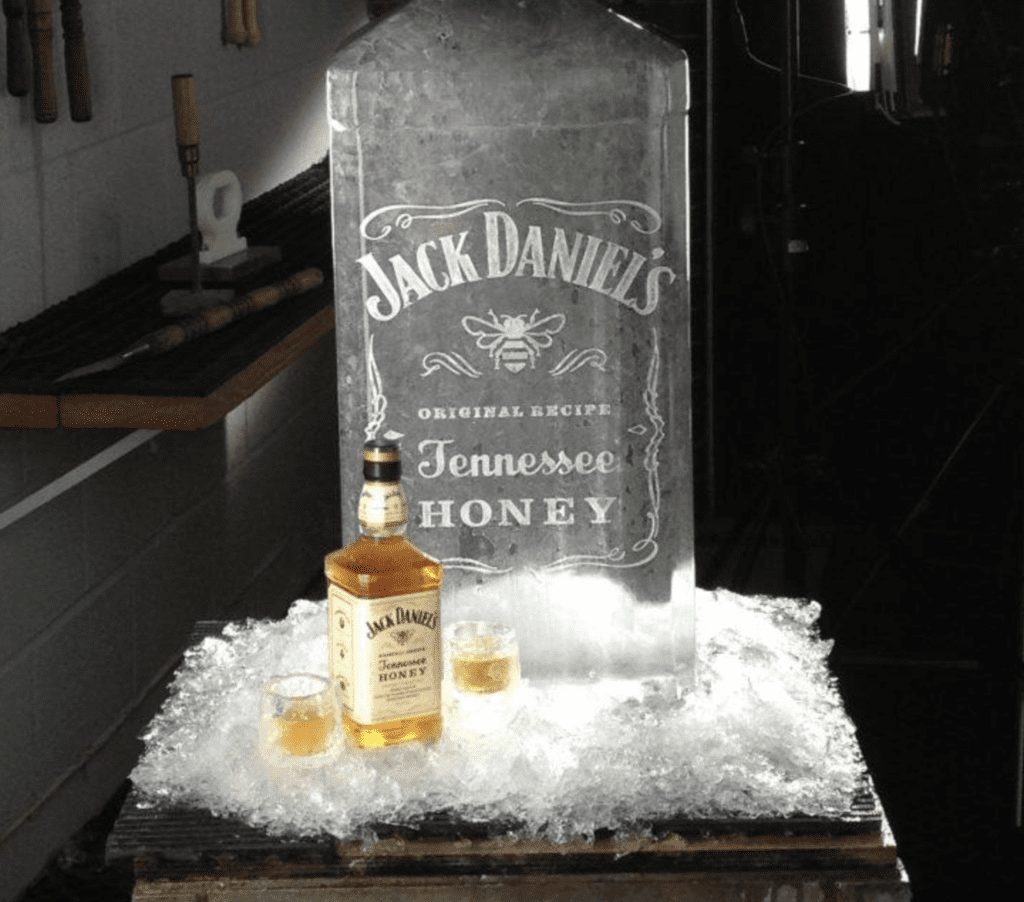 Jack Daniels Ice Sculpture