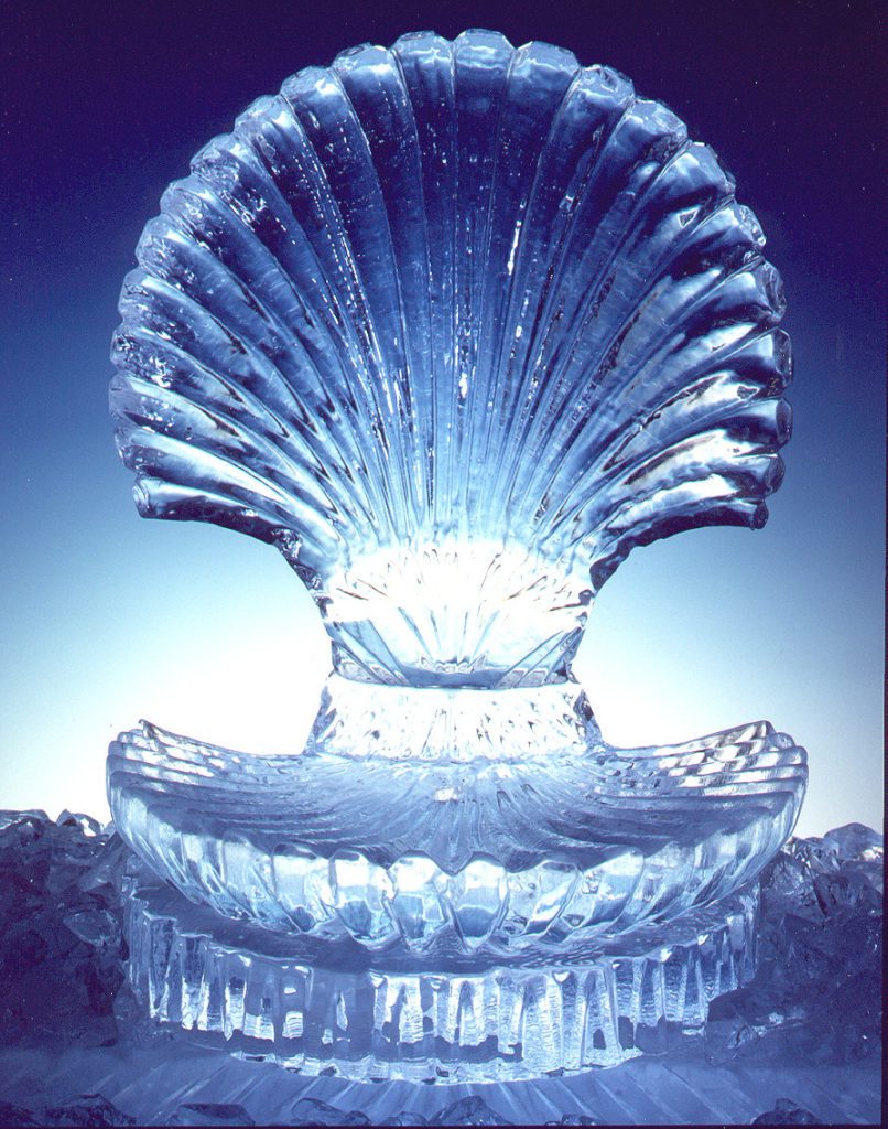 Ice shell sculpture