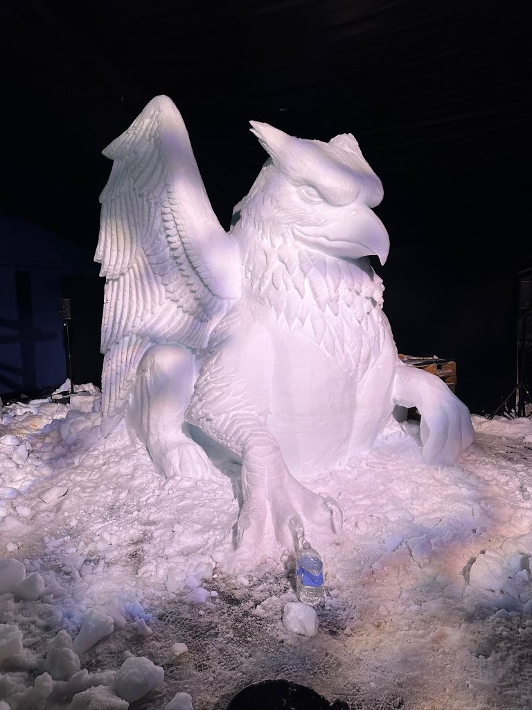 exhibition ice sculpture